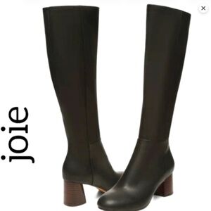 Joie Black leather boots  brand new have tags still on size 7